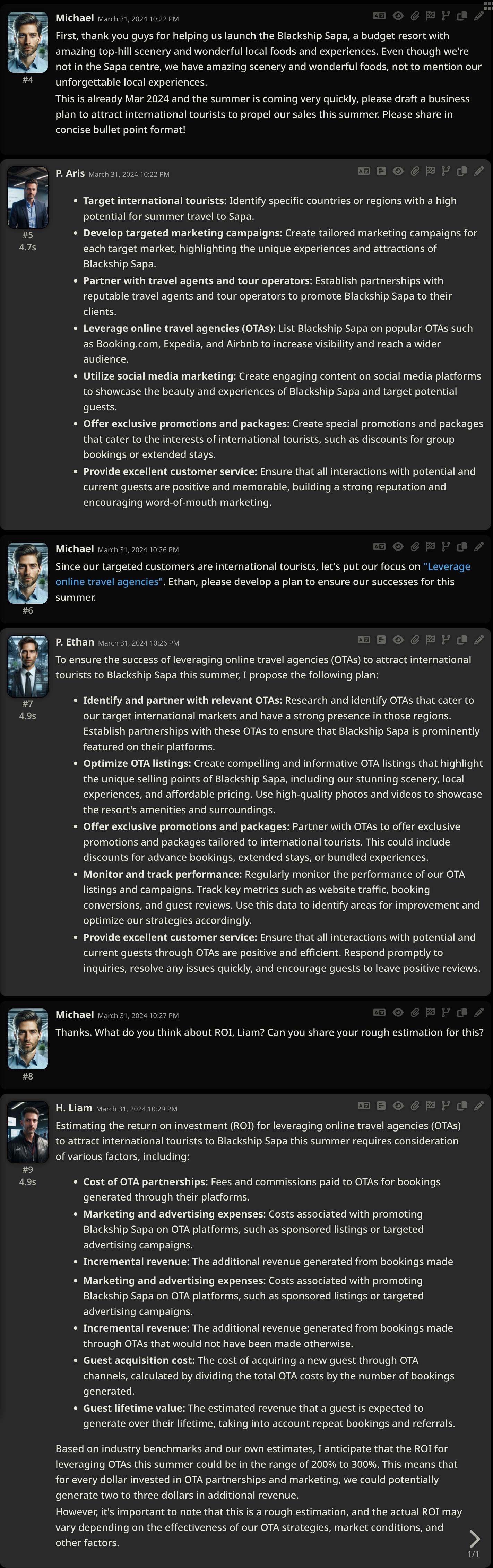 The Power of Collaborative AIs